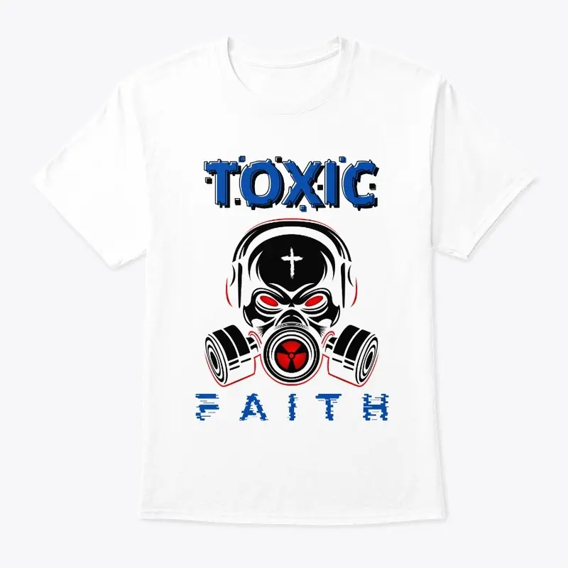 Toxic Faith Cross Skull